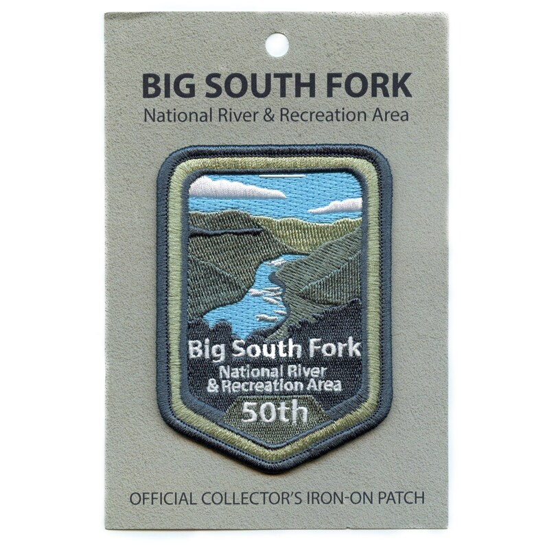 Big South Fork Patch National River Recreational Area Embroidered Iron ...