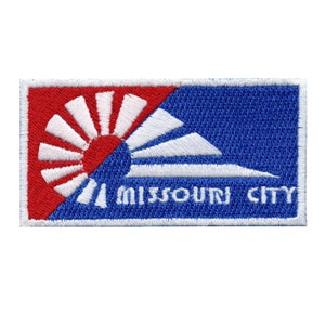 Missouri City Texas logo patch uniform geborduurd opstrijkbaar be8