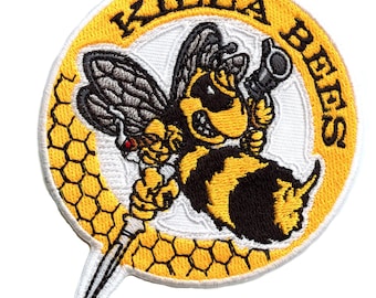 Killa Bees Iron-On Patch – Embroidered Wu-Tang Clan Hip Hop Patch, Rap Music Jacket Backpack Patch