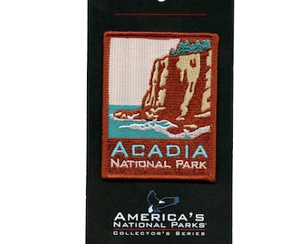 Acadia National Park Patch Mississippi Nature Hike Embroidered Iron On BH2