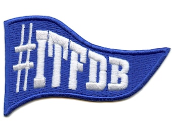 ITFDB Los Angeles Patch Baseball Sports Fan Embroidered Iron On AC1