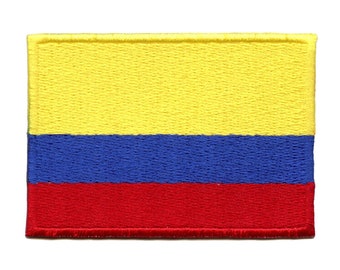 Colombia country flag patch republic south america embroidered iron on AH4