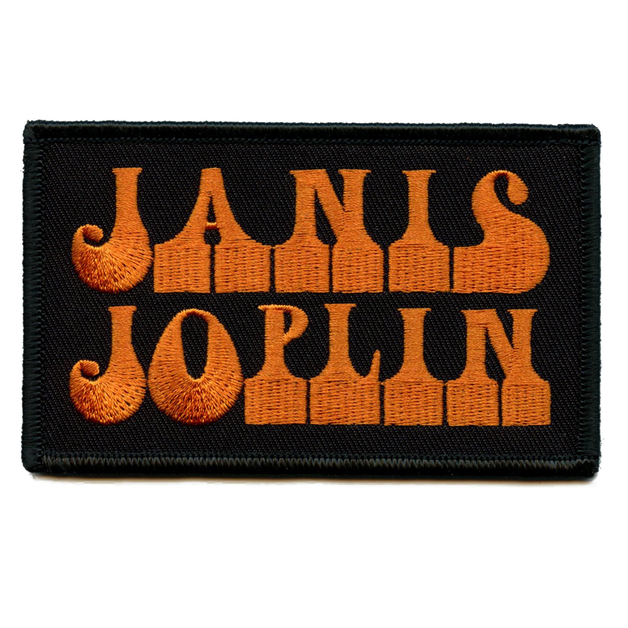 Janis Joplin Classic Logo Patch Woman Rock Legend Embroidered Iron