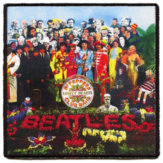 The Beatles Sgt Peppers Album Patch Lonely Hearts Iconic