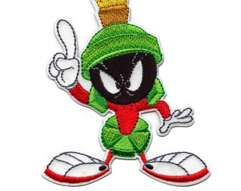 Offizielle Aufnäher Marvin Marsianer Marvin Martian Patch zum Aufbügeln be6