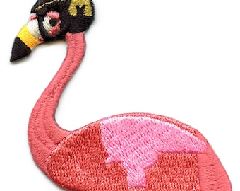 VGK Victory Flamingo Patch Las Vegas Parody Embroidered Iron On AG5