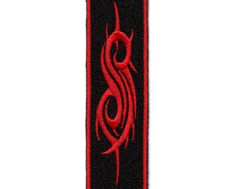 Slipknot Tribal S Sigil Patch Mask American Metal Embroidered Iron On EG1