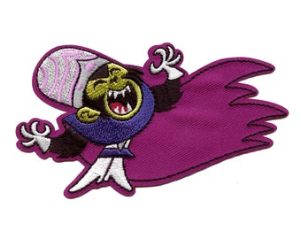 Powerpuff girls mojo jojo patch cartoon network animation embroidered iron on BH6