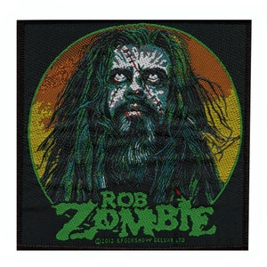 Rob Zombie Förflutet, Nutid och Framtid Patch Undead Albumomslag Vävd Stryk-på EG5