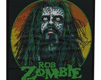 Rob Zombie Past, Present, and Future Patch Undead Album Cover Woven Iron On EG5