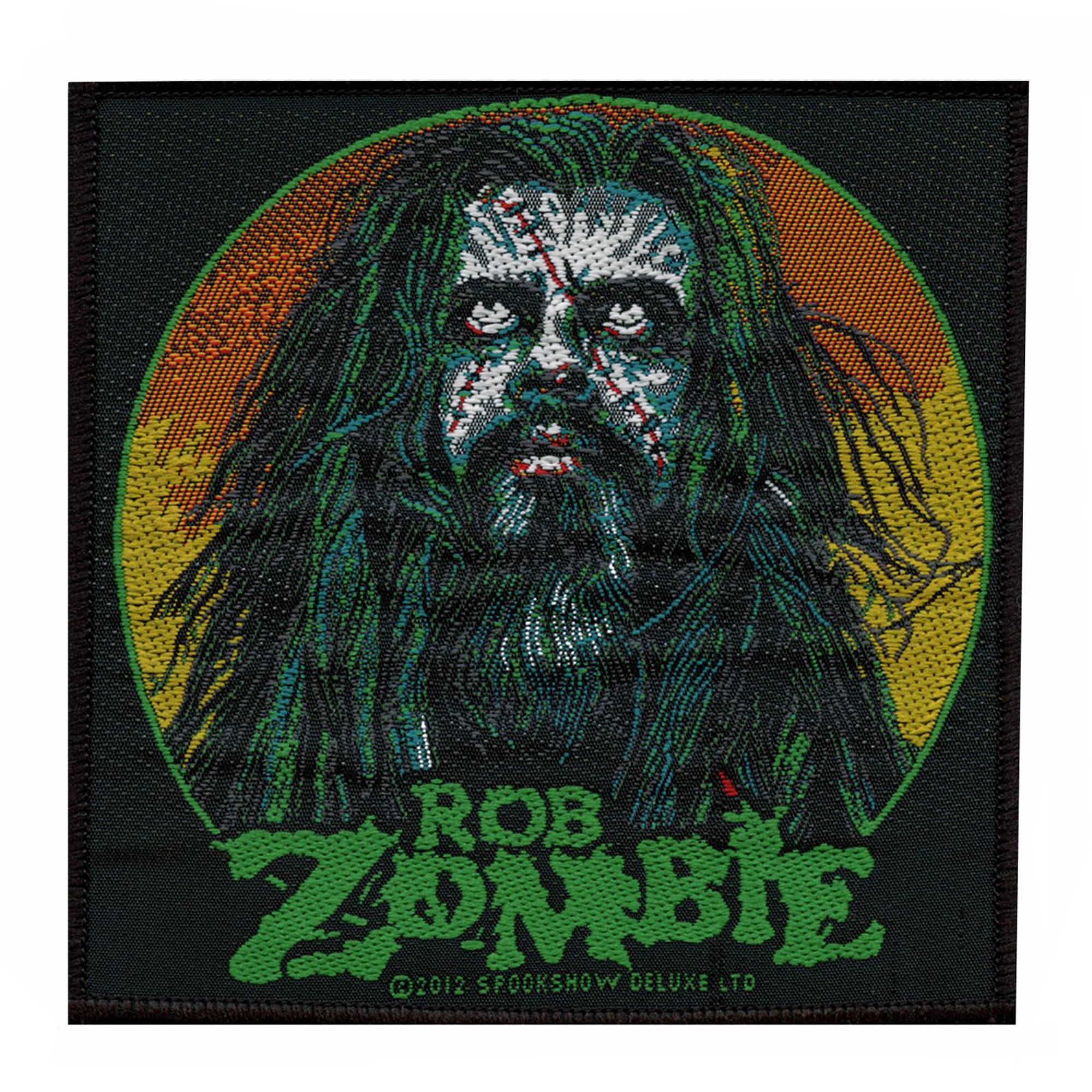 Rob Zombie Past, Present, and Future Patch Undead Album Cover 