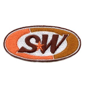 Sydvästra S&W Parodi Tygmärke Houston Soda Pop Broderad Stryk-på GD2