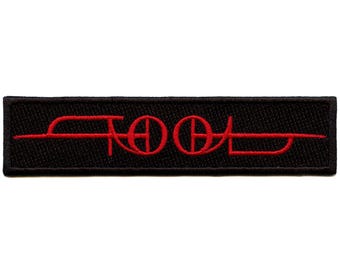 Tool Rock Band Patch Fear Inoculum Logo Embroidered Iron On CE1