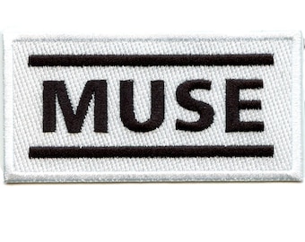 Muse Rock Band Patch Muziek Standaard Logo Geborduurd Opstrijkbaar CD1