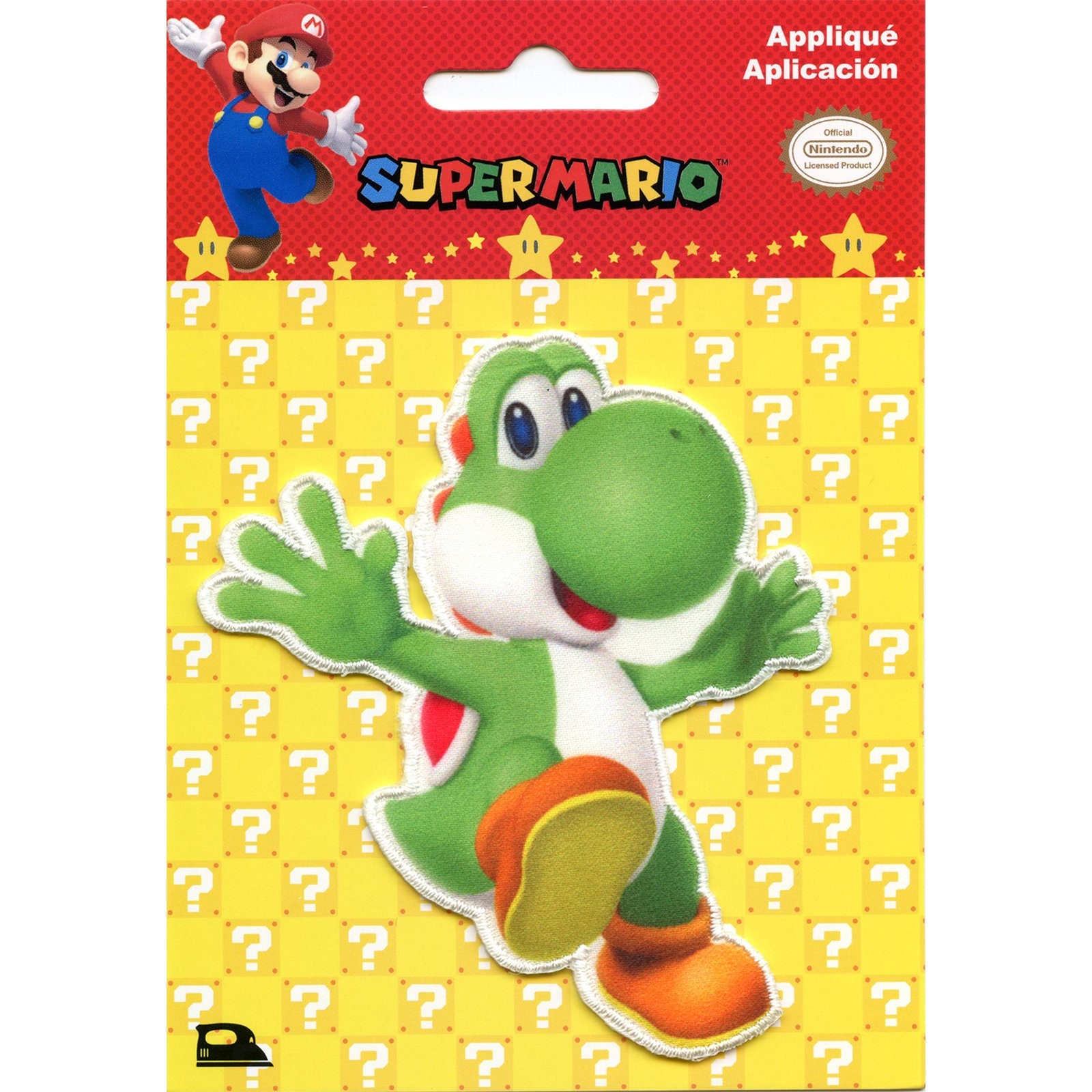 Super Mario : Embroidered Cartoon Iron Patch /iron Patch for