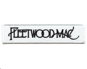 Fleetwood Mac Band Patch Music Box logo Embroidered Iron On CE1