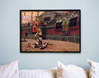 Pollice Verso by Jean-Léon Gérôme Art Print