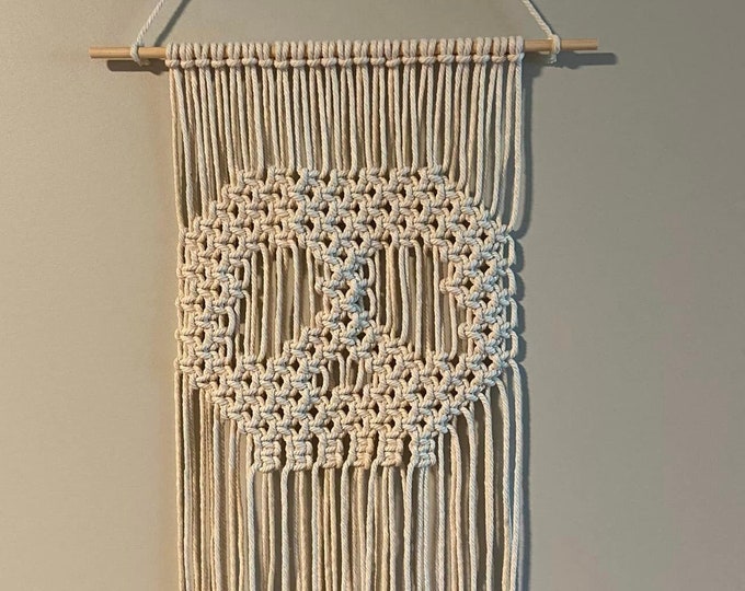 Macrame Skull Halloween Wall Decor - Etsy