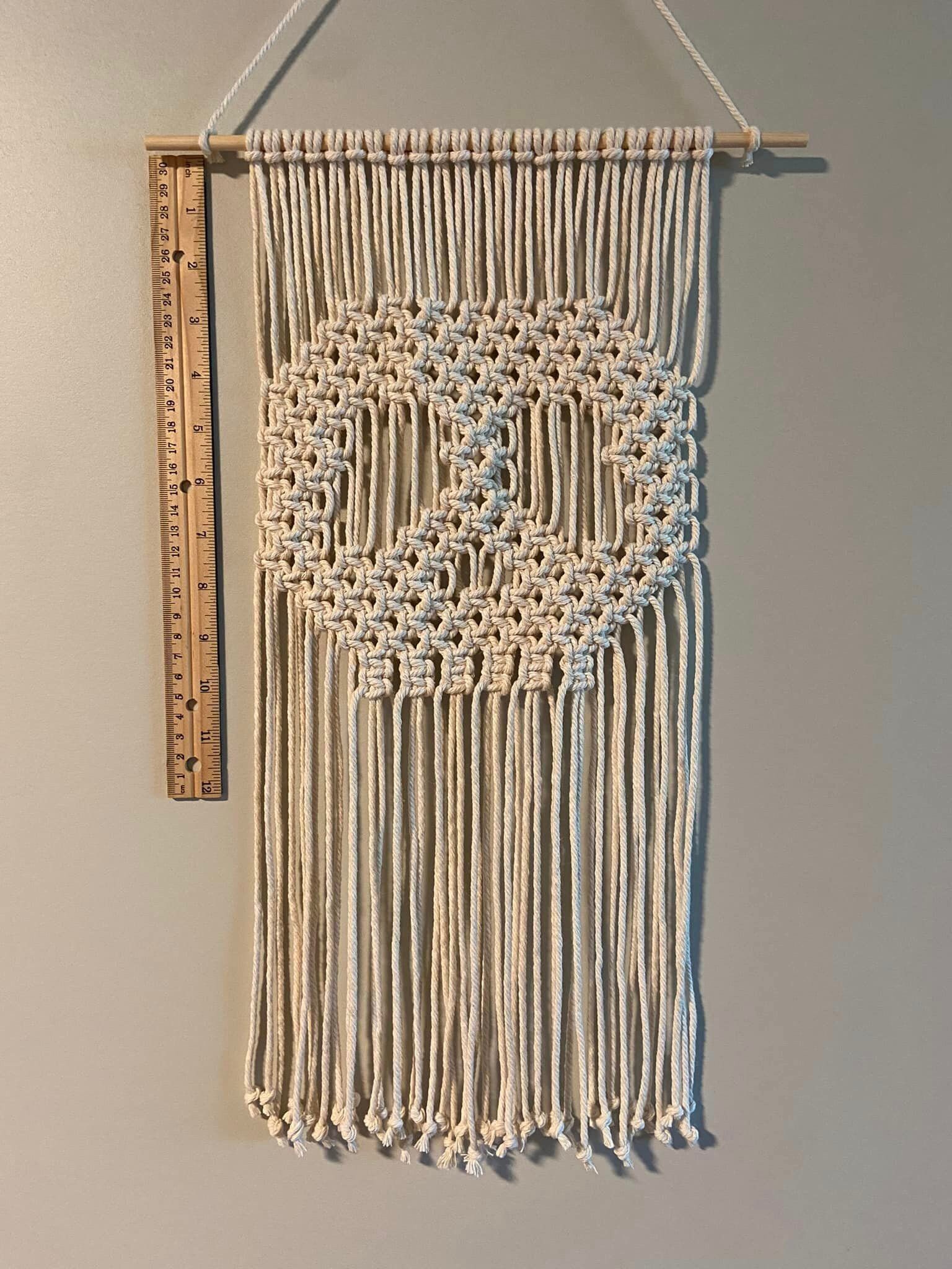 Macrame Skull Halloween Wall Decor - Etsy