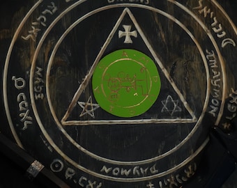 Clavis Inferni Board of Practice for Summoning Demons of the Ars Goetia and The Grimoirum Verum