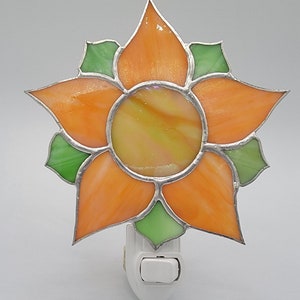 Flower Stained Glass Nightlight