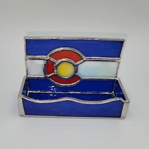 Colorado State Flag Business Card Holder