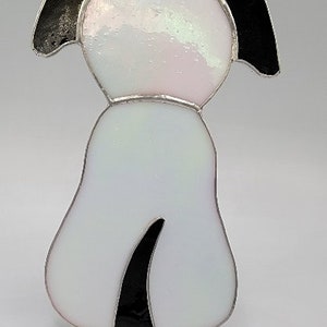 Dog Stained Glass Suncatcher