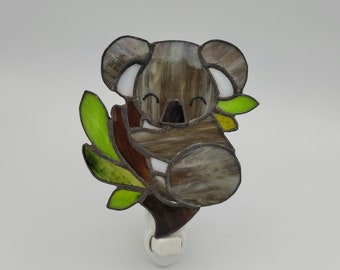 Koala Stained Glass Nightlight