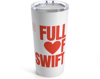Full Of Swift Stainless Steel Travel Mug, 20oz Insulated Tumbler