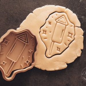 Silvester Rakete Keksausstecher I Neu Jahrs Rakete Cookie Cutter