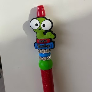 Bookworm   Beaded Pen