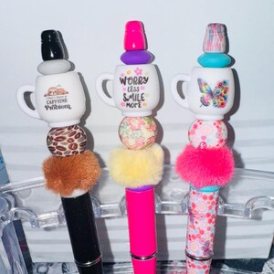 3D Mug Beaded Pen