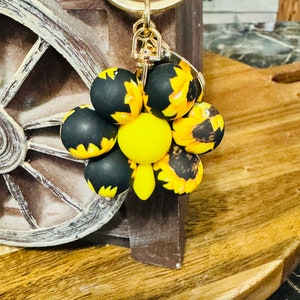 Mini Sunflower Keychain