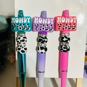 Country Cow Print  pens