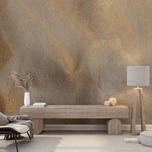 Moderne venezianische Tapete | Faux-Textur | Dekorative Farbe schälen und aufkleben | Boho Abnehmbare Wandkunst Stuck Gips Wohnzimmer #639