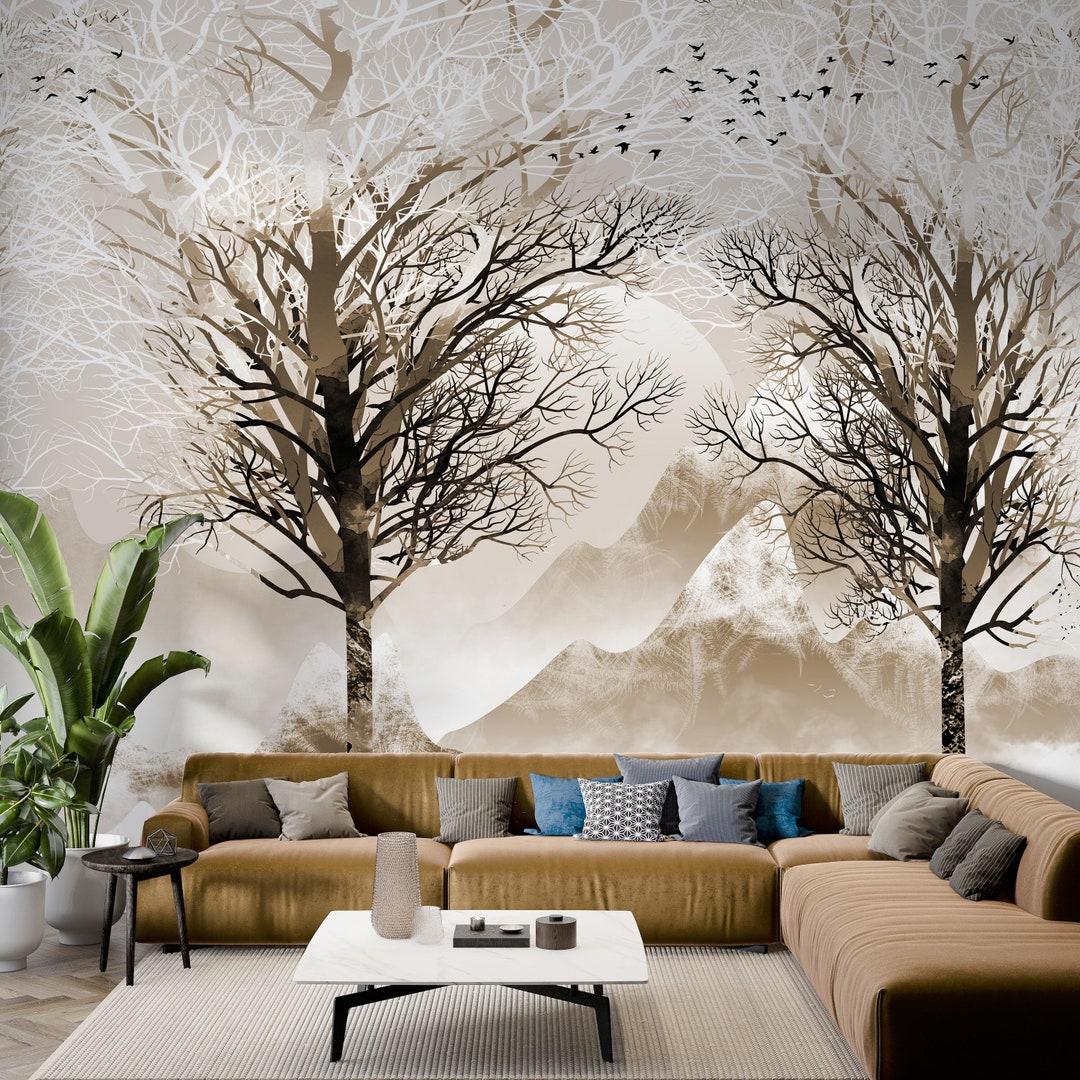 CONTEMPORARY Nature Wallpaper | Modern Wallpaper Nature | Landscape of ...