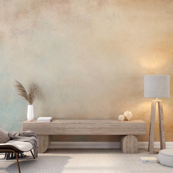Papel tapiz veneciano moderno de lujo / Textura sintética / Pintura decorativa / Arte de pared bohemio / Estuco para sala de estar n.° 568
