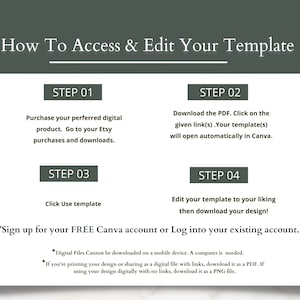 Wedding Officiant Marketing Flyer: Editable Canva Template (instant ...