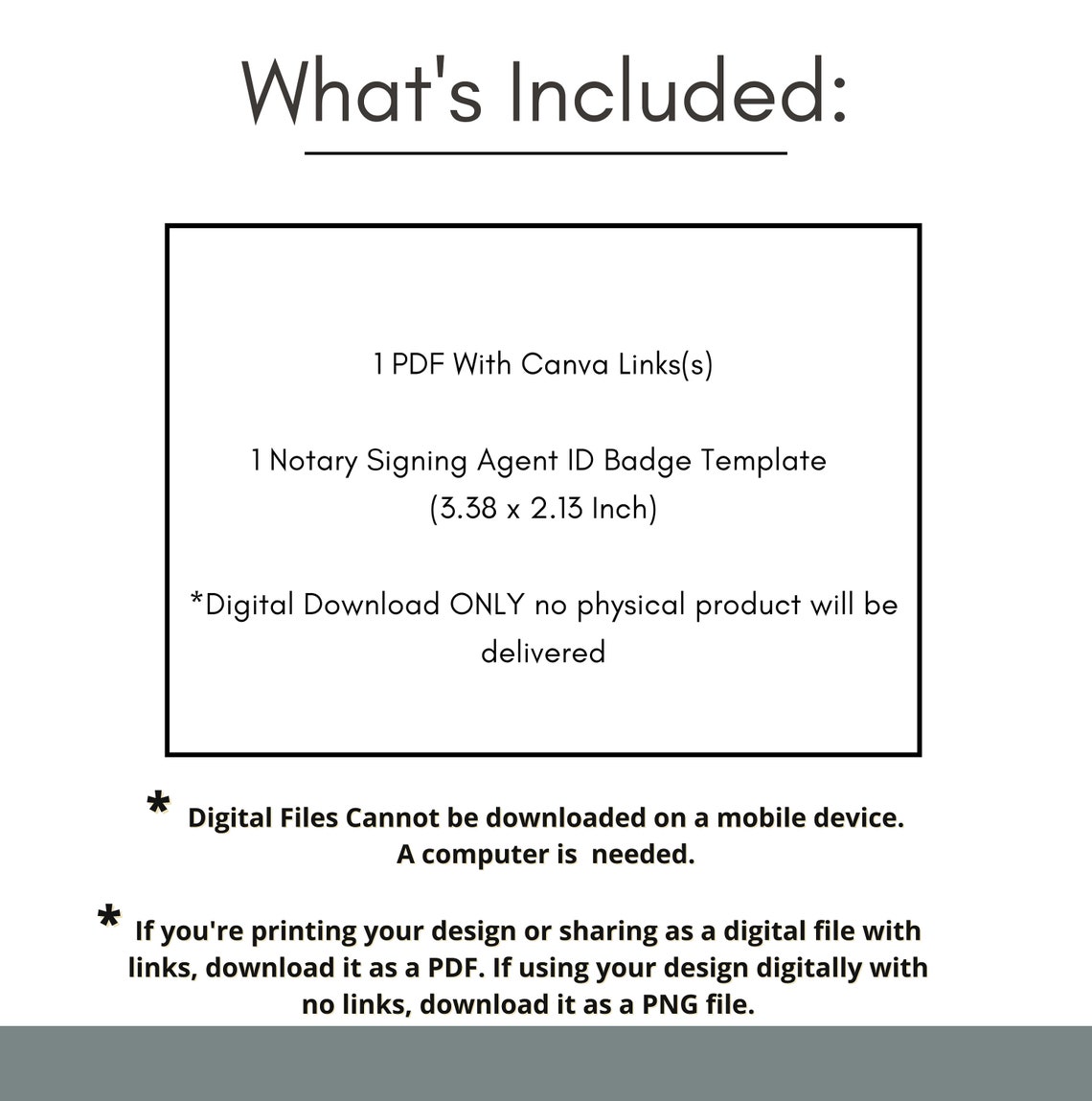 Notary Signing Agent ID Badge Template Horizontal Notary Public