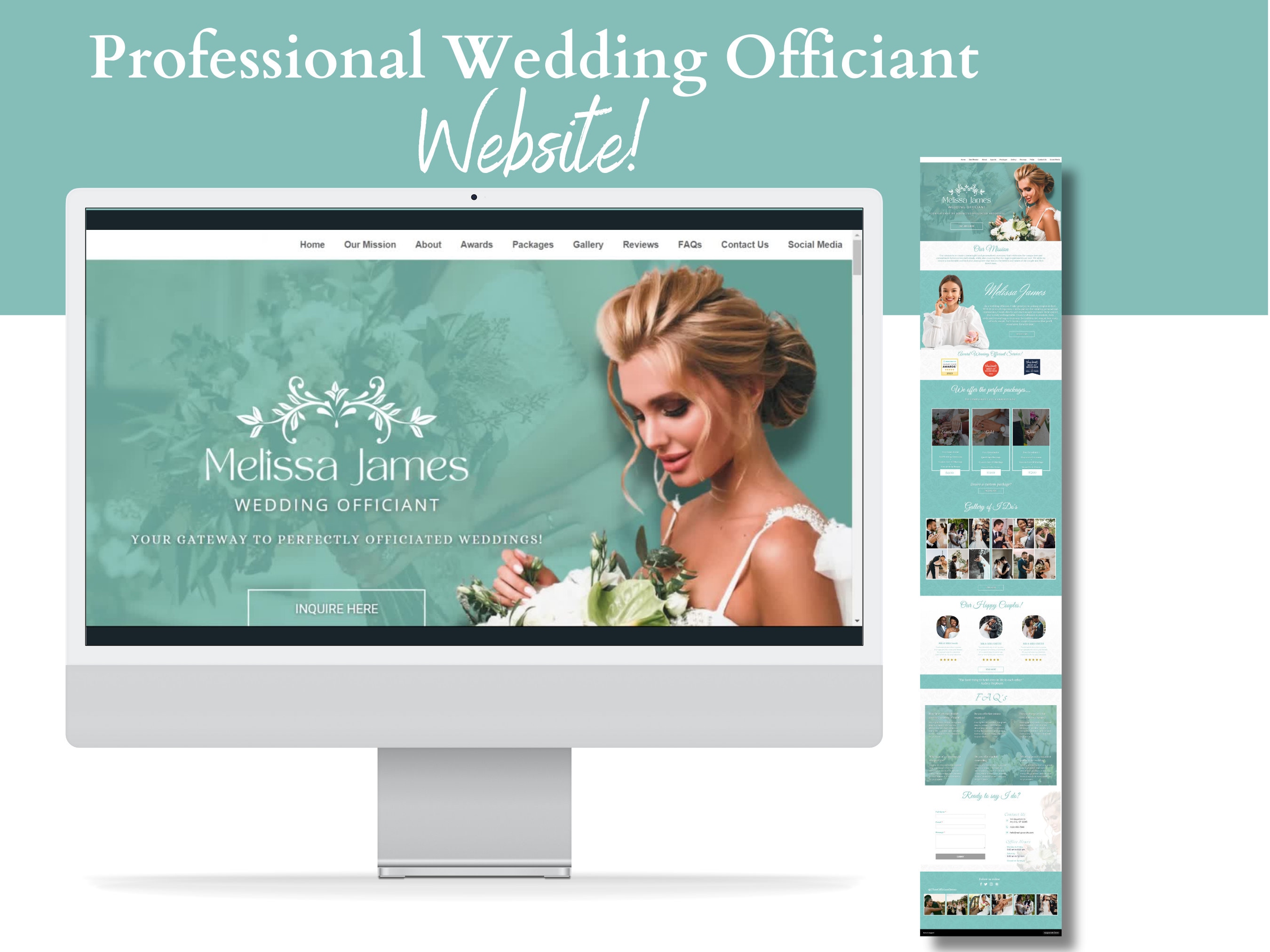 Wedding Officiant Marketing Bundle Includes Wedding Celebrant Website Wedding Officiant Marketing Bundle Includes Wedding Celebrant Website