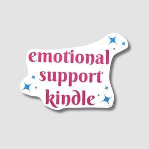 Emotionaler Support Kindle Sticker