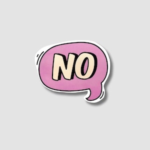 Tekstballon zonder sticker