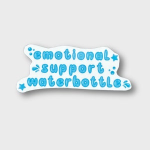 Emotional Support Wasserflasche Sticker