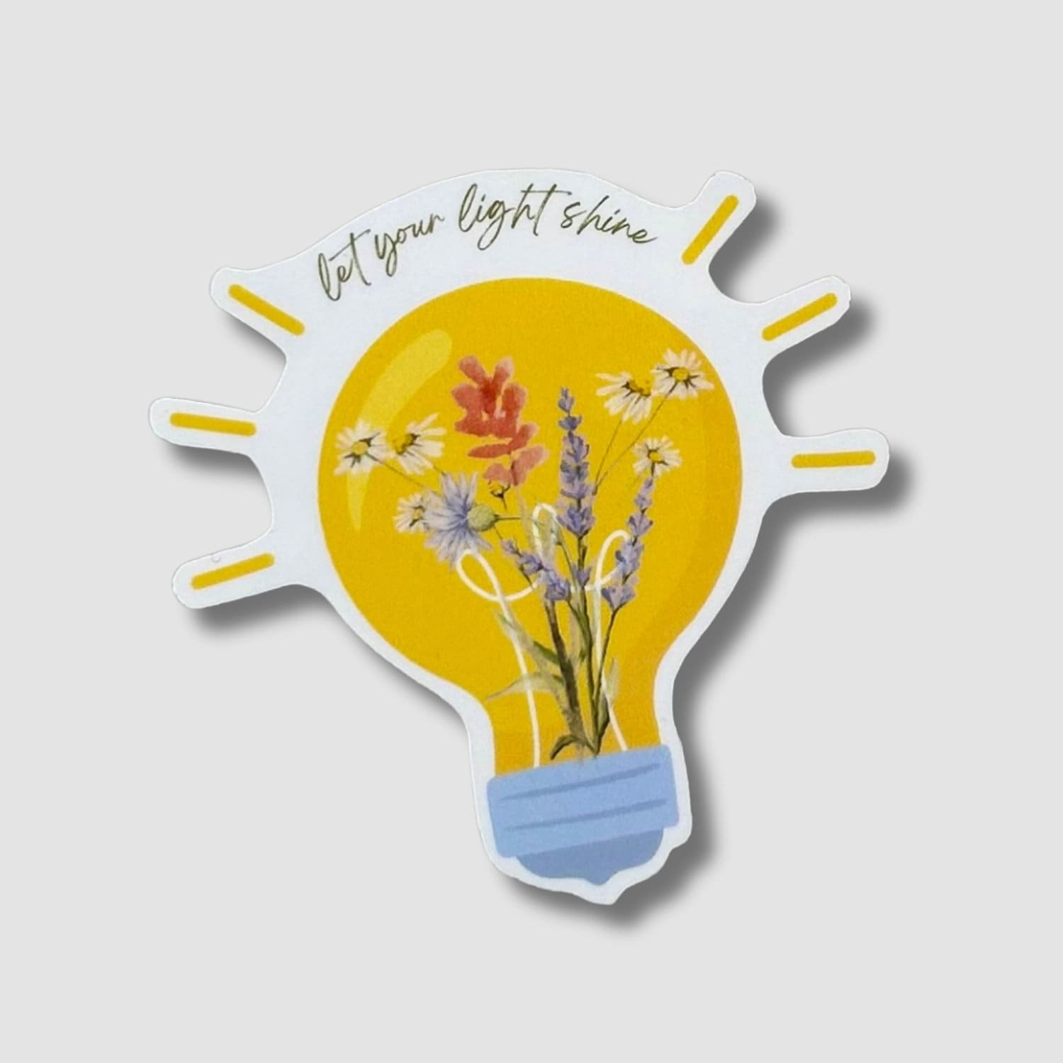 Let Your Light Shine Sticker - Etsy