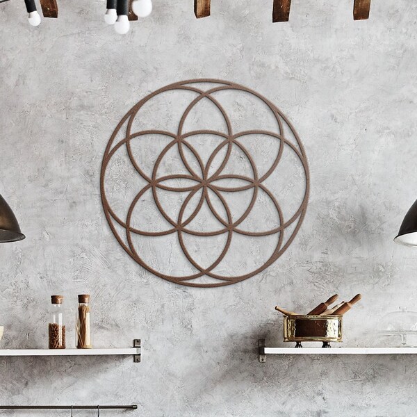 Large Metal Seed Signs Etsy