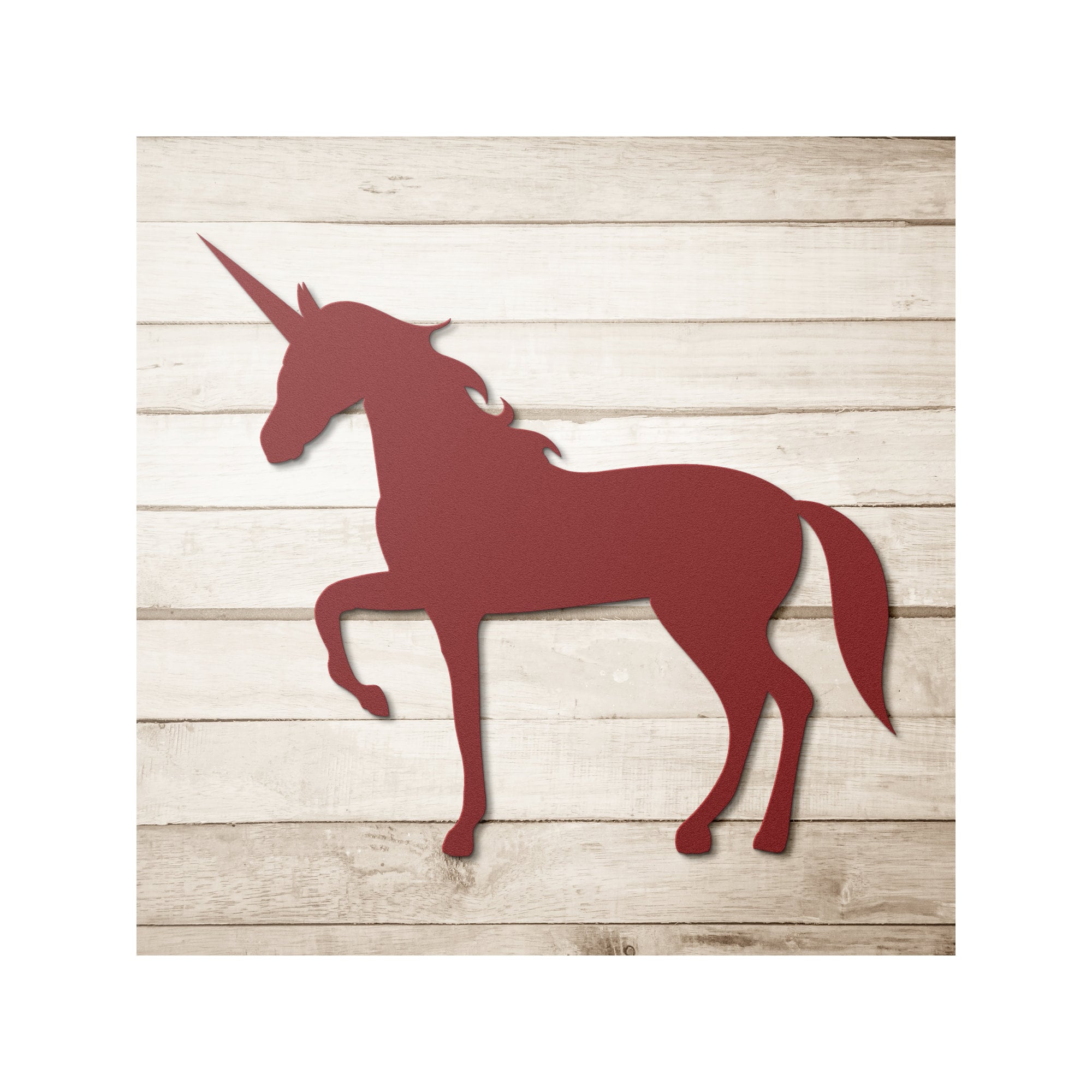 Unicorn Metal Wall Art, Magical Unicorn Wall Decor, Metal Sculpture