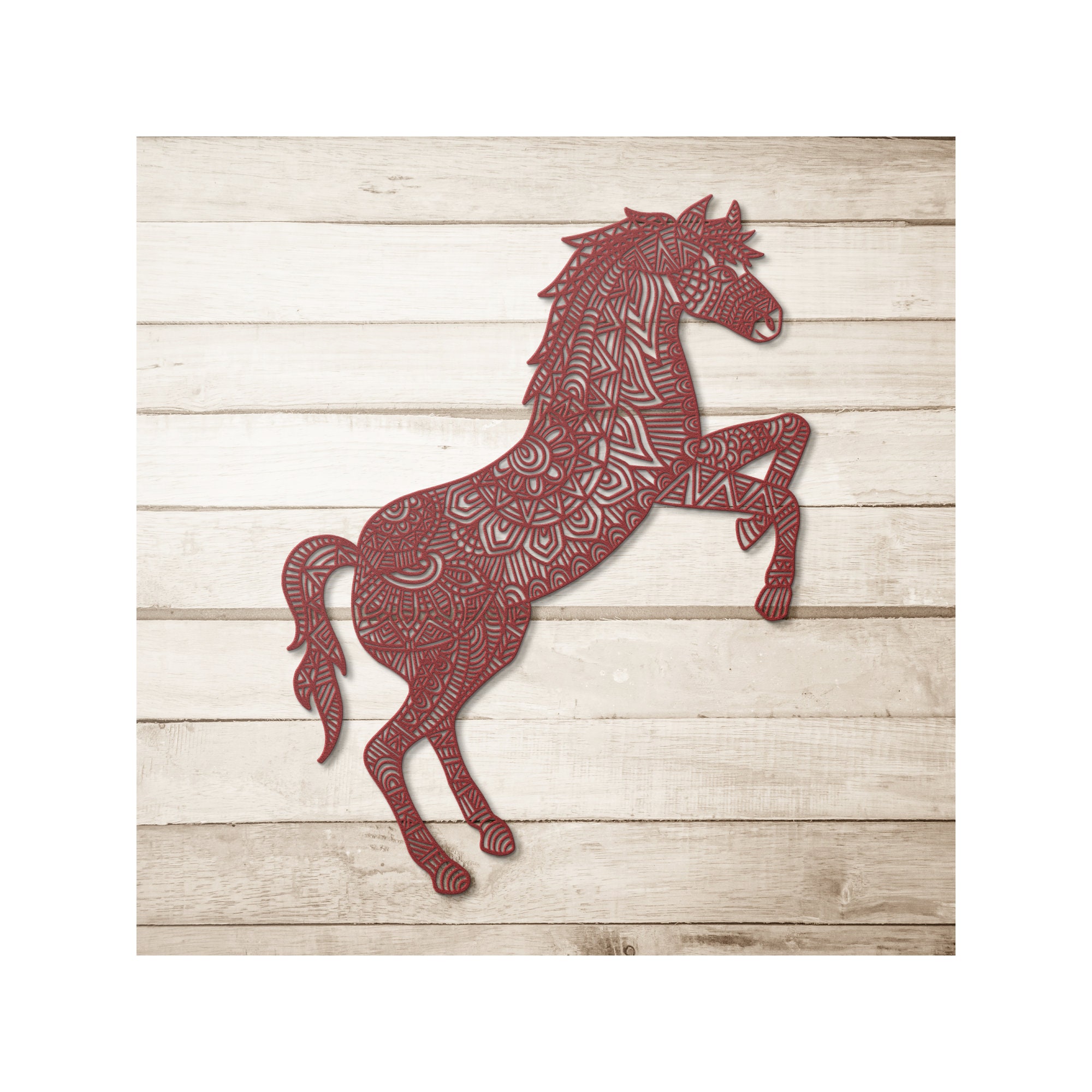 Horse Metal Wall Art, Farm Horse Metal Signs, Wild Horse Metal Art