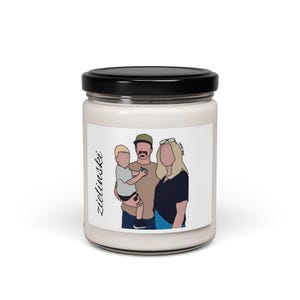 Personalized Scented Candle, Custom Soy Candle, Personalized Gift, Customized Candle, Candle Gift, Aromatherapy Candle