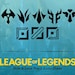 League of Legends Role & Lane - Logo Black Sheet - Download Vector Logo ...