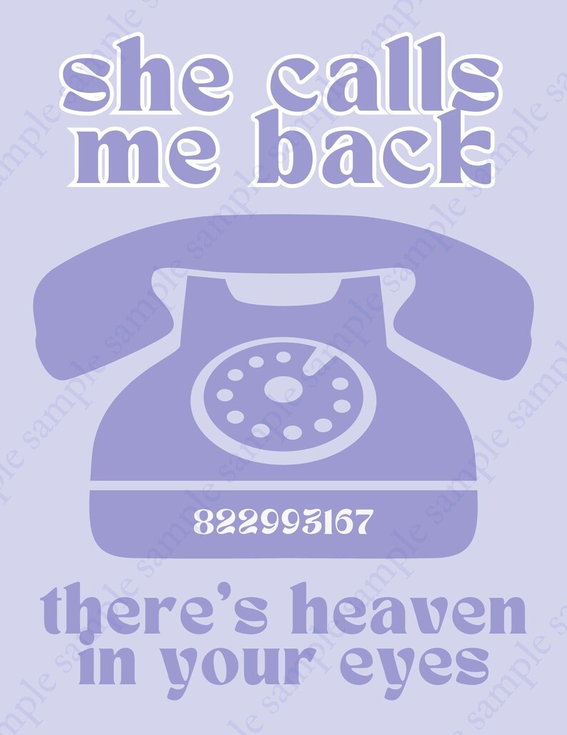 Noah Kahan She Calls Me Back Lyrics Poster Etsy